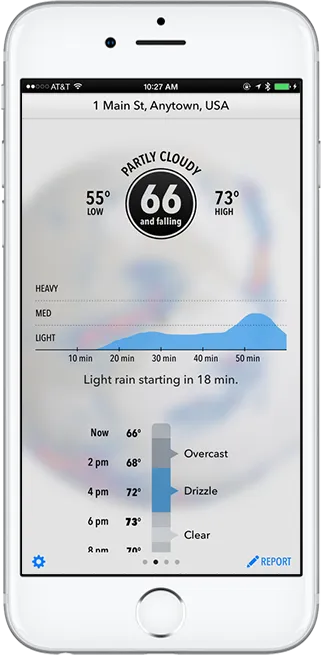DarkSky screenshot 1