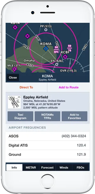ForeFlight Mobile EFB screenshot 2
