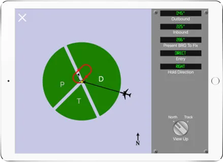 Holding Pattern Trainer screenshot 2